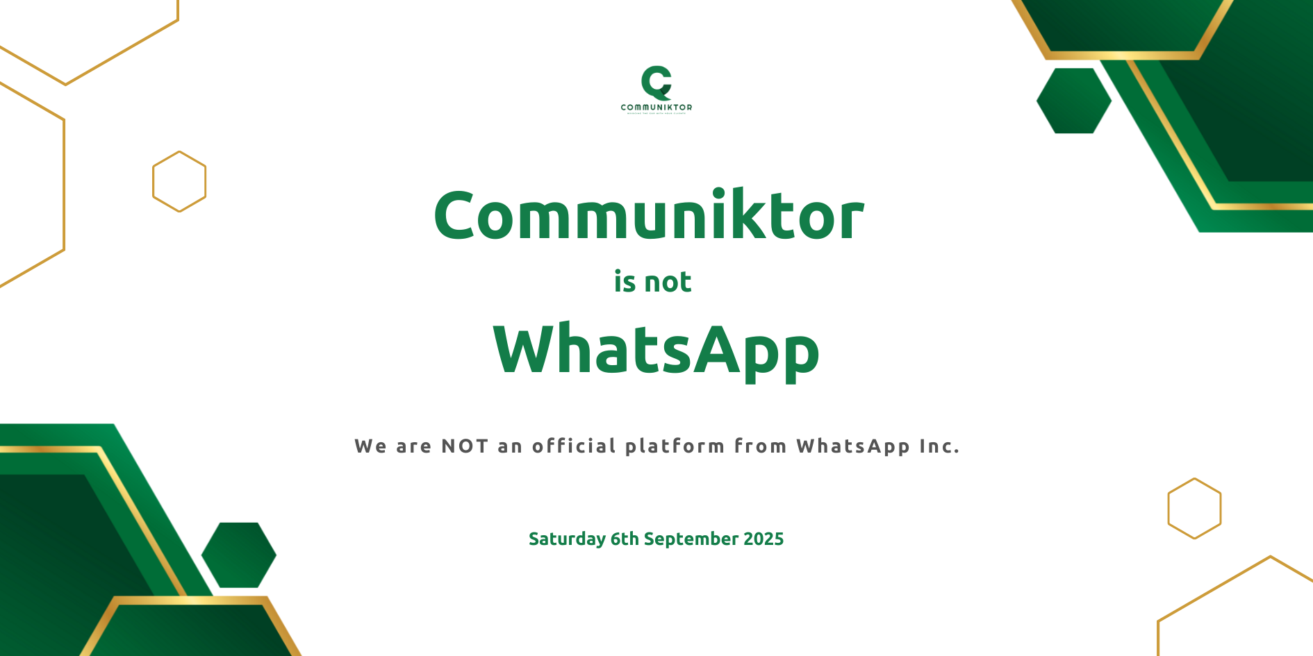 Communiktor vs. WhatsApp: It’s Not the Same Game